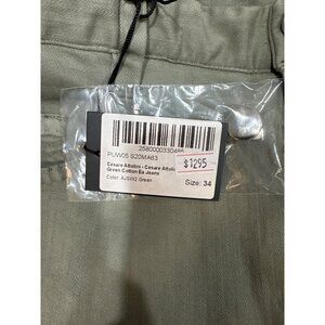 Cesare Attolini 5 Pocket Green Jeans Size Italian: 50 US:34 -New With Tags.